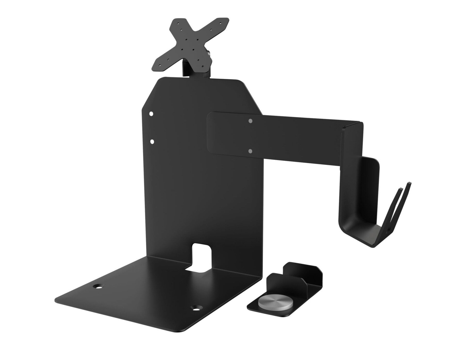 CTA Digital Dual Security Enclosure POS Station - mounting kit - for barcode scanner / printer / card reader