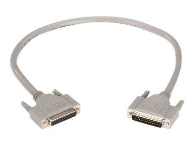 Black Box ED/Q with Nonremovable EMI/RFI Hoods - serial cable - DB-25 to DB-25 - 10 ft