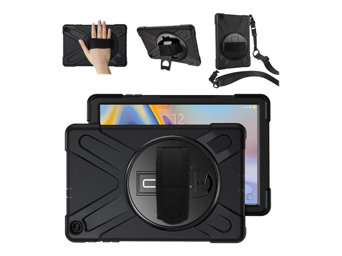 CODi Rugged Rugged Carrying Case Samsung Galaxy Tab A8 Tablet - Black