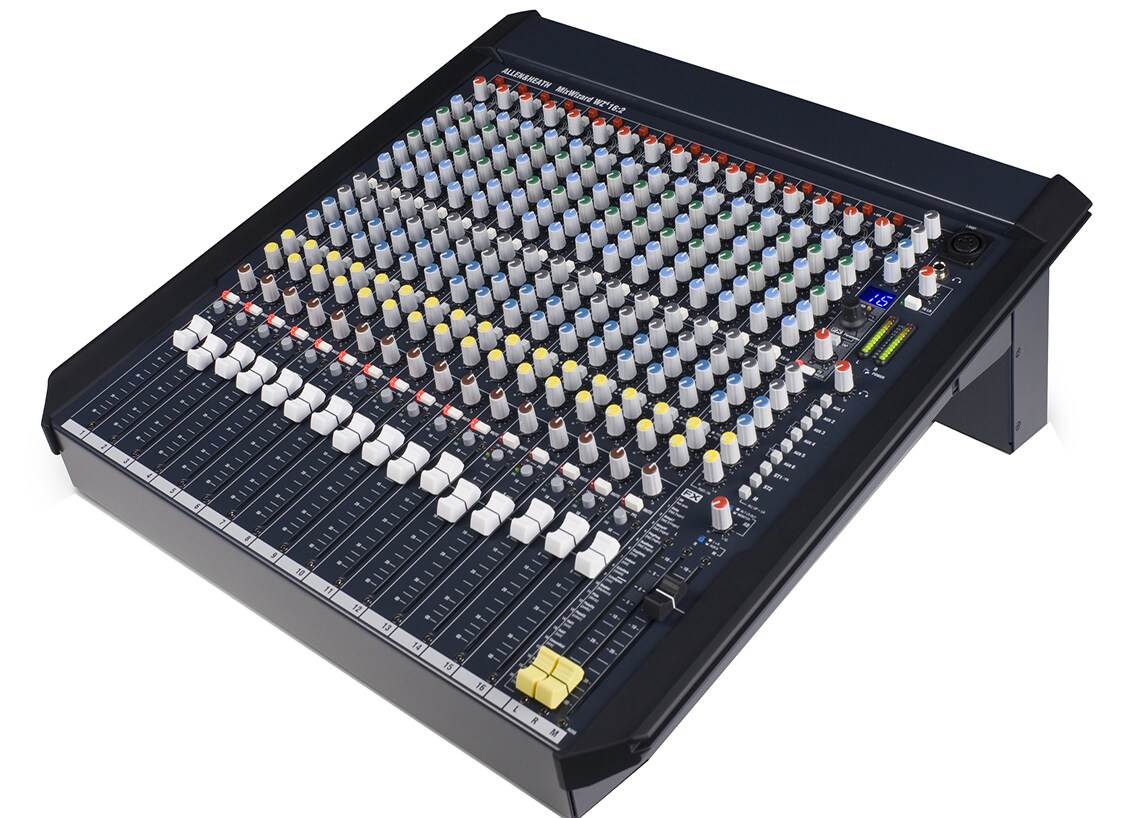 Allen &amp; Heath MixWizard4 16:2 analog mixer - 16-channel