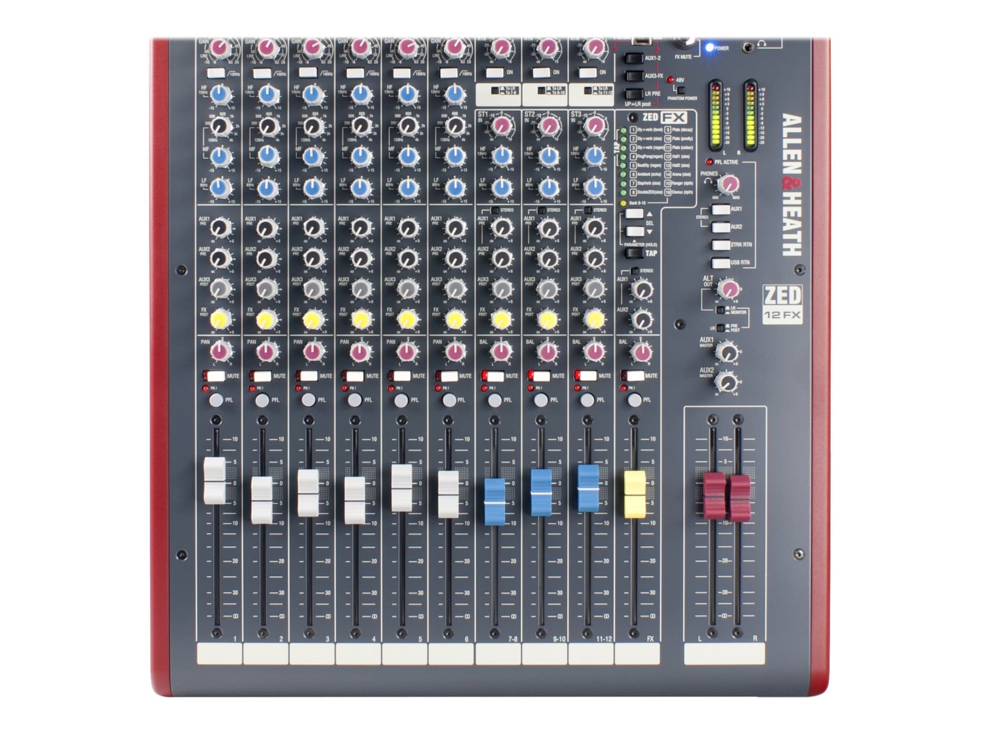 Allen & Heath ZED 12FX analog mixer