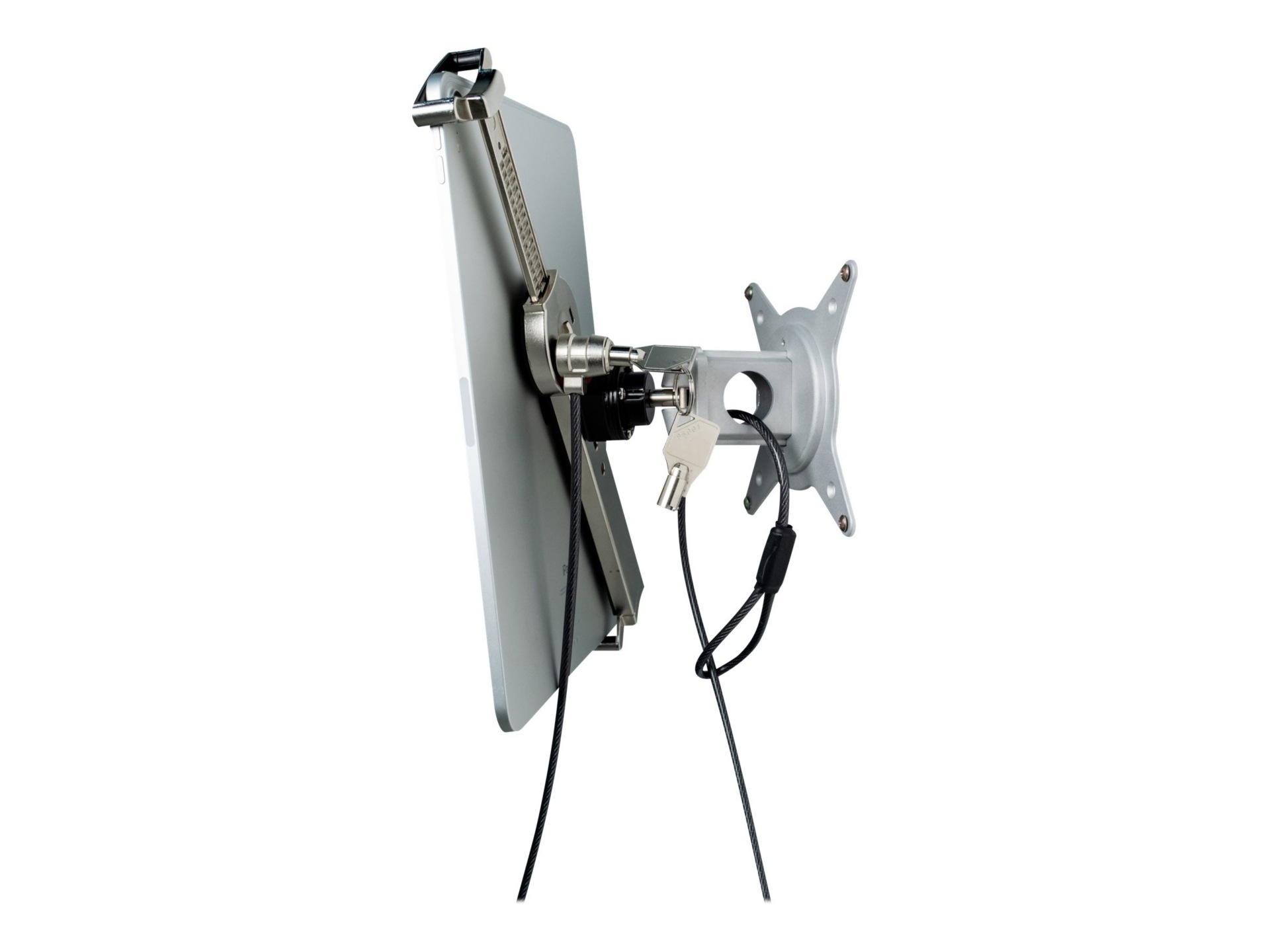 CTA Digital Tablet Security Grip with Quick-Connect VESA Mount for iPad 10.2-inch (7th/ 8th/ 9th Gen.), 11-inch iPad Pro