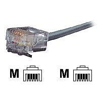 Black Box Modular Straight-Pinning - phone cable - 50 ft - gray