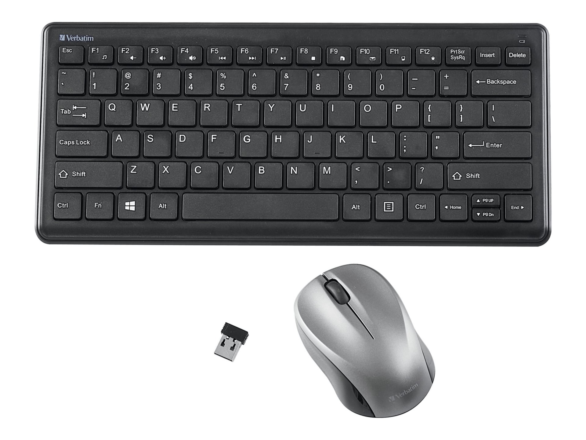 Verbatim Silent Compact - keyboard and mouse set
