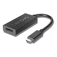 Lenovo - video adapter - 24 pin USB-C to DisplayPort - 20 cm