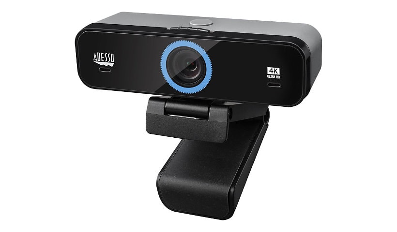 Adesso CyberTrack K4 Webcam - 8 Megapixel - 30 fps - USB 2.0