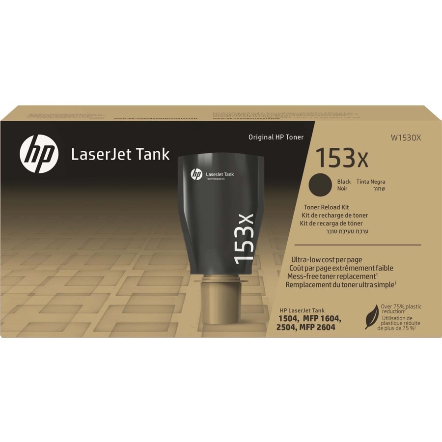 HP 153X High Yield Black Original LaserJet Tank Toner Reload Kit