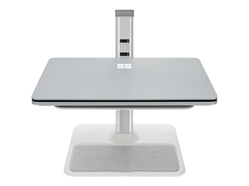 Kensington SmartView stand - riser - for notebook / docking station / headphones - gray, white, silver