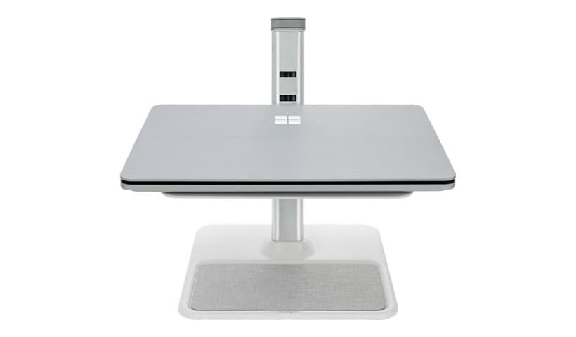 Kensington SmartView stand - riser - for notebook / docking station / headphones - gray, white, silver