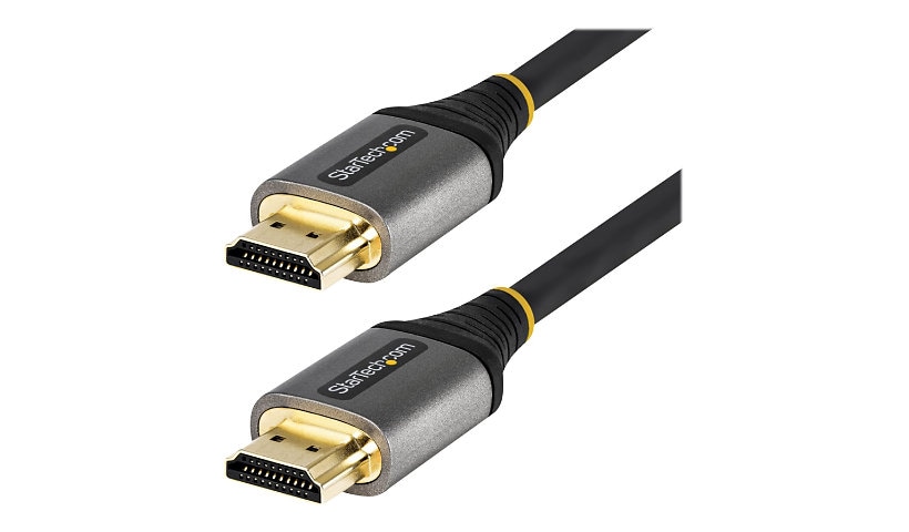 StarTech.com 16ft (5m) Premium Certified HDMI 2.0 Cable, High Speed Ultra HD 4K 60Hz HDMI Cable w/ Ethernet, HDR10, UHD