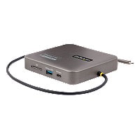 StarTech.com USB C Multiport Adapter, Dual 4K 60Hz HDMI, 10Gbps USB Hub, PD