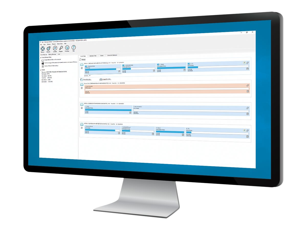 Macrium Reflect Workstation (v. 8) - license + 1 Year Premium Support - 1 PC