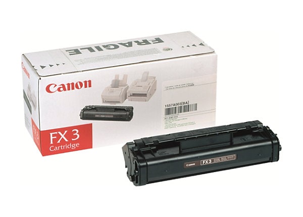 Canon FX-3 - black - original - toner cartridge