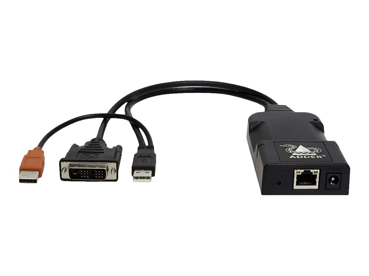 AdderLink INFINITY ALIF101T-DVI - KVM / audio / USB extender - 1GbE