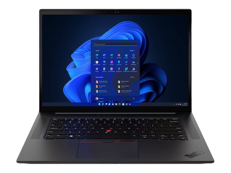 Lenovo ThinkPad X1 Extreme Gen 5 - 16 po - Core i7 12800H - vPro Enterprise - 16 Go RAM - 1 To SSD - Français