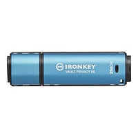 Kingston IronKey Vault Privacy 50 Series - clé USB - 256 Mo - Conformité TAA