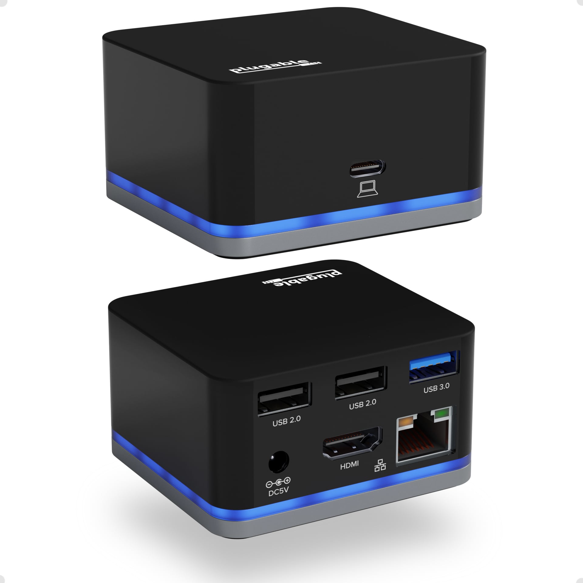 Plugable USB C Mini Cube Docking Station,Thunderbolt/Specific USB-C Systems