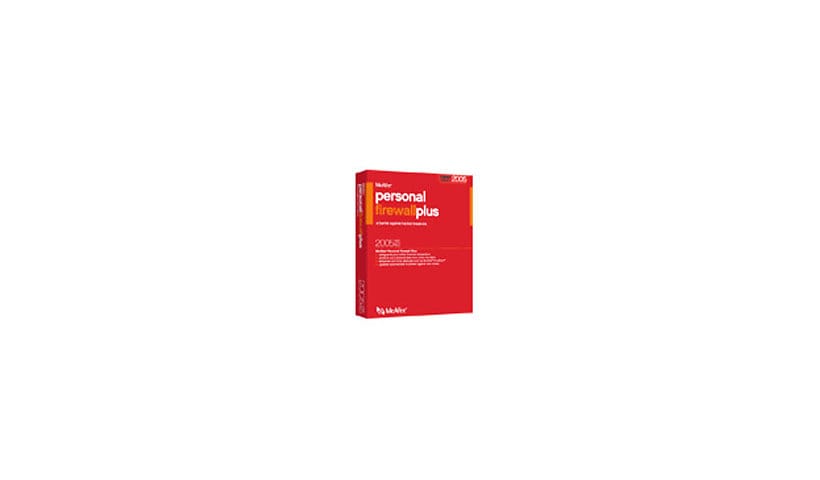 McAfee Personal Firewall Plus - ( v. 6.0 ) - complete package