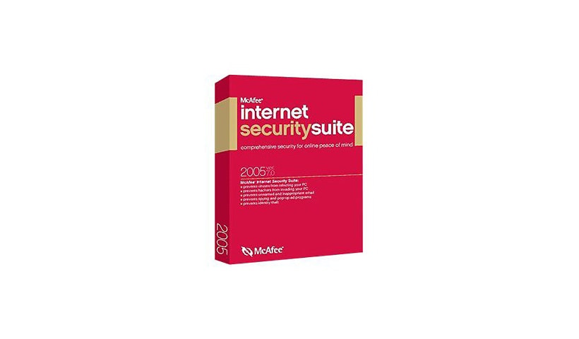 McAfee Internet Security Suite 2005 (v. 7.0) - box pack - 1 node