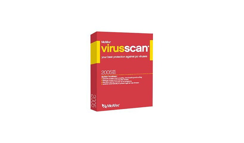 McAfee VirusScan 9.0 2005