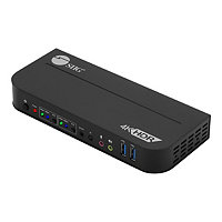 SIIG 2x1 HDMI 4K HDR KVM USB 3.0 Switch - KVM / audio / USB switch - 2 ports