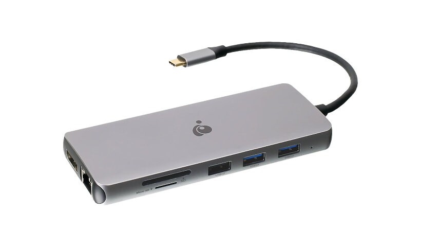IOGEAR USB-C Triple HD Compact Dock w/ PD 3,0