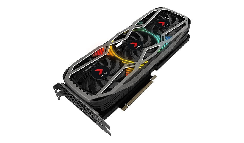 PNY XLR8 GeForce RTX 3080 Gaming REVEL EPIC-X RGB Triple Fan LHR - graphics