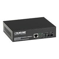 Black Box LPS500 Series LPS500A-MM-SC-R2 - fiber media converter - 10Mb LAN