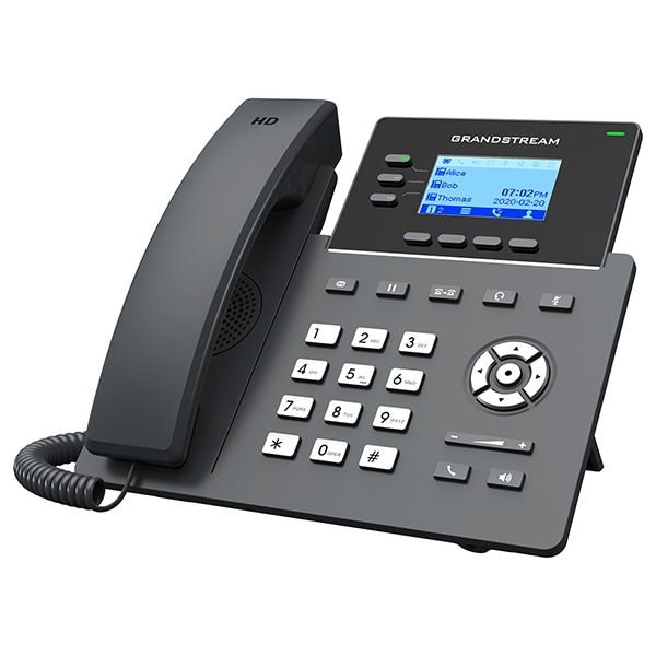 Grandstream GRP2603P - VoIP phone - 5-way call capability