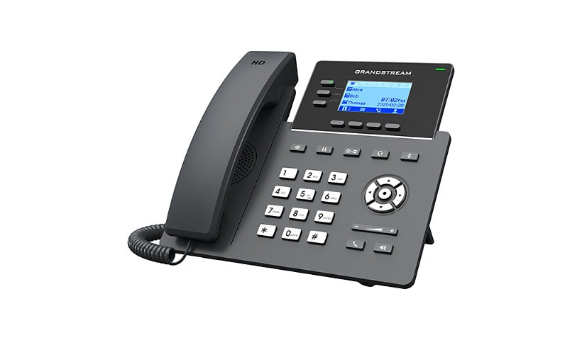 Grandstream GRP2603P - VoIP phone - 5-way call capability