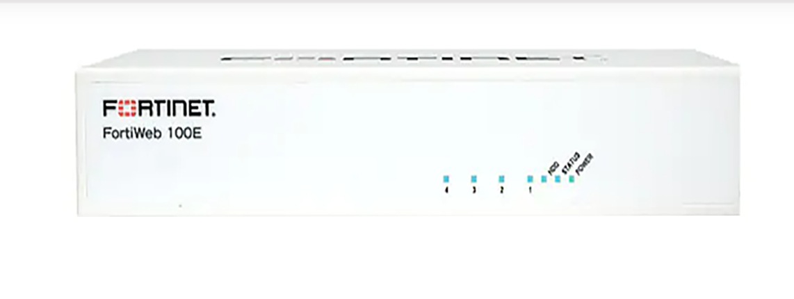 Fortinet FortiWeb 100E Security Appliance with 3 Year 24x7 FortiCare