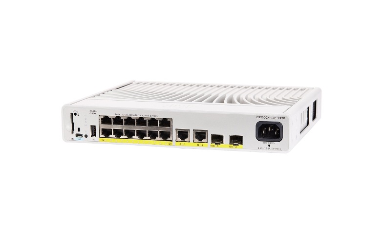 Cisco Catalyst 9200CX - Network Advantage - switch - compact - 12