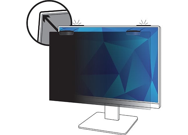Renewed PF238W9B 3M Privacy Filter for 23.8 Widescreen Monitor 