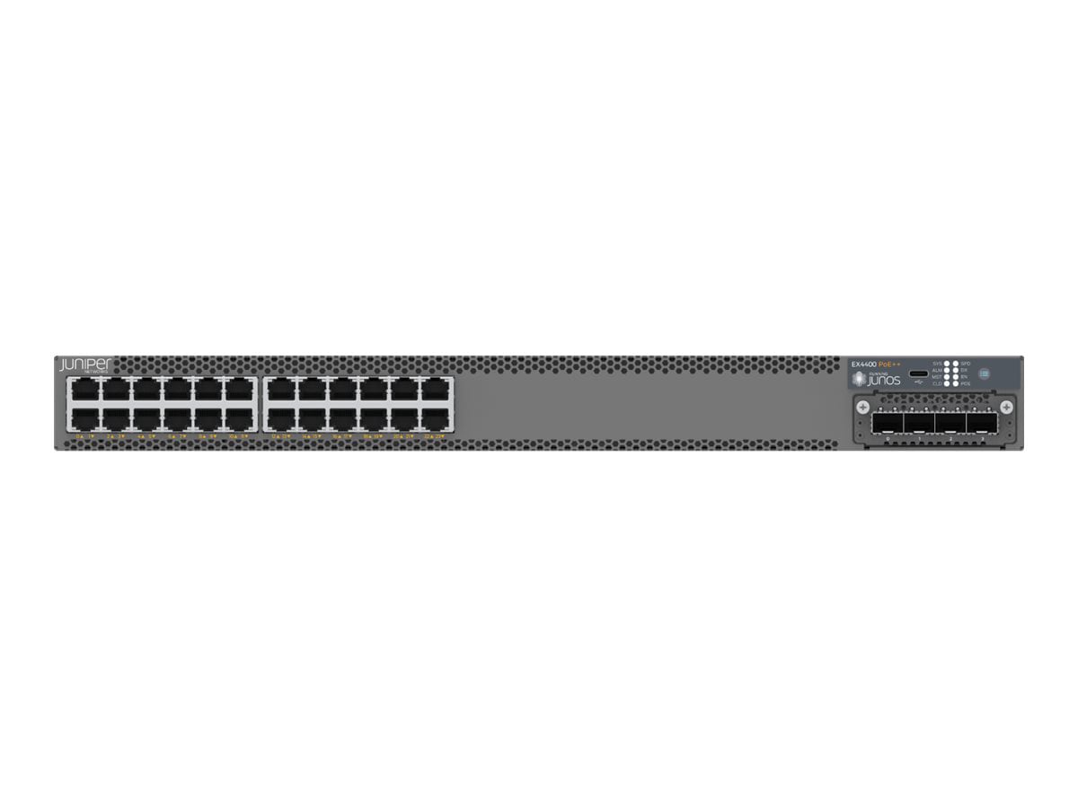 Juniper Networks EX Series EX4400-24P - switch - 24 ports - managed - rack-mountable
