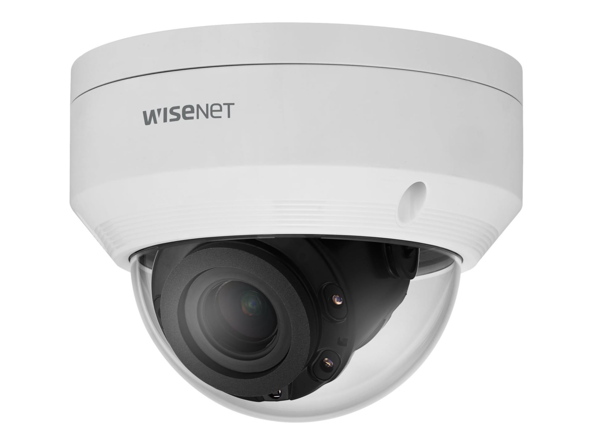 Hanwha Techwin WiseNet 4MP IR Vandal Dome Camera - White