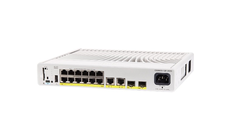 Cisco Catalyst 9200CX - Network Advantage - switch - compact - 12