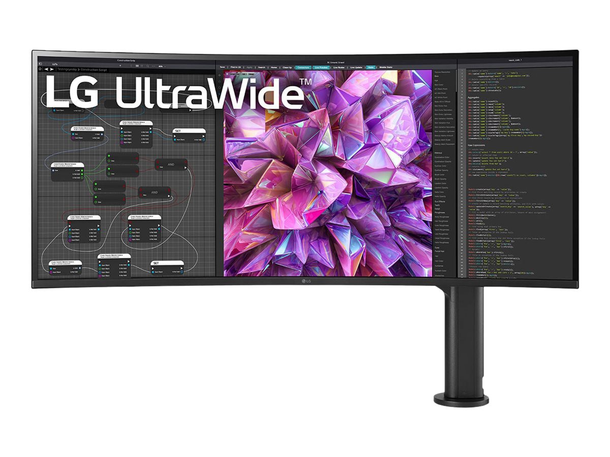 LG UltraWide 38BQ88C-W - LCD monitor - curved - 37.5" - HDR