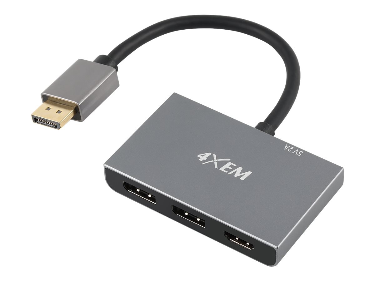 4XEM 3-PORT DP/HDMI HUB
