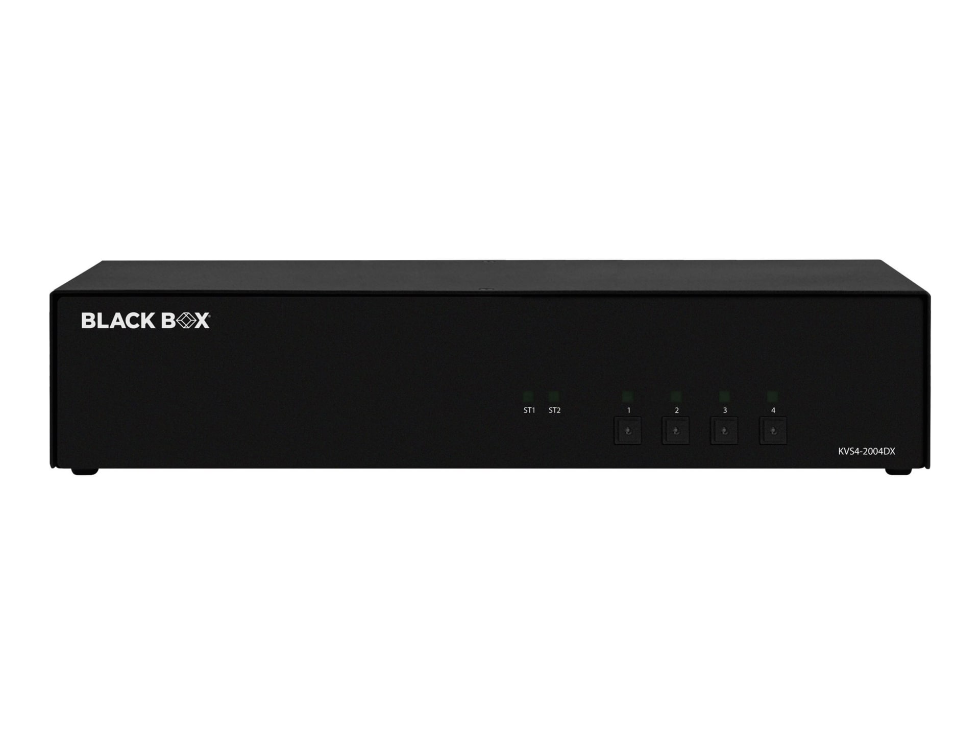 Black Box SECURE KVS4-2004DX - KVM / audio switch - 4 ports