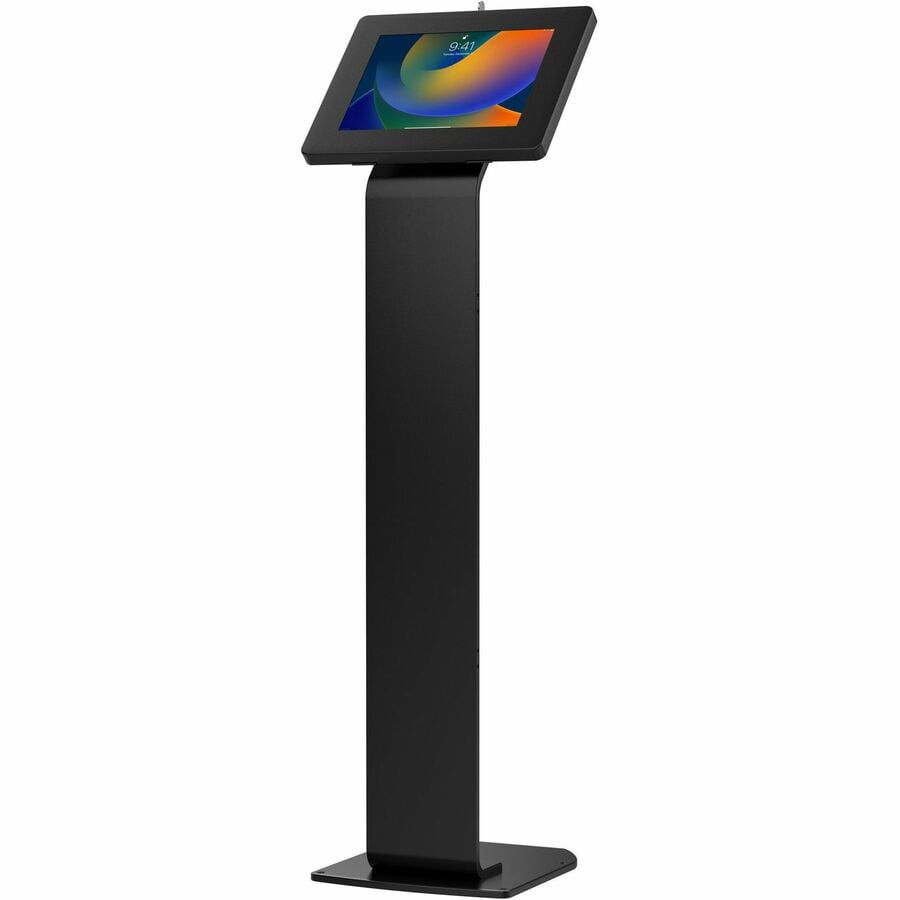 CTA Digital Premium Large Locking Floor Stand Kiosk (Black)