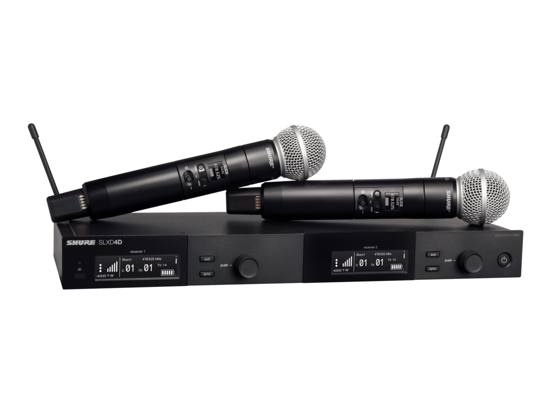 Shure SLXD24D/SM58 - G58 Band - wireless microphone system