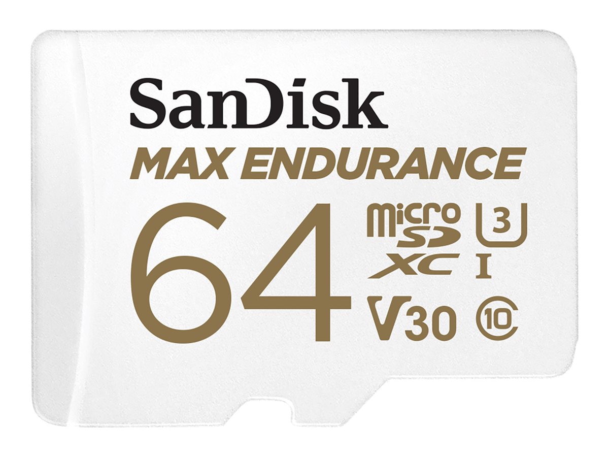 SanDisk Max Endurance - flash memory card - 64 GB - microSDXC UHS-I
