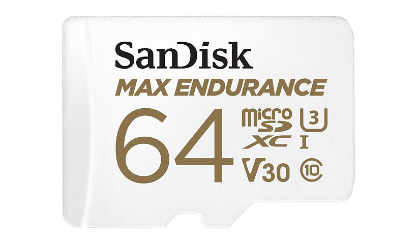 SanDisk Max Endurance - flash memory card - 64 GB - microSDXC UHS-I