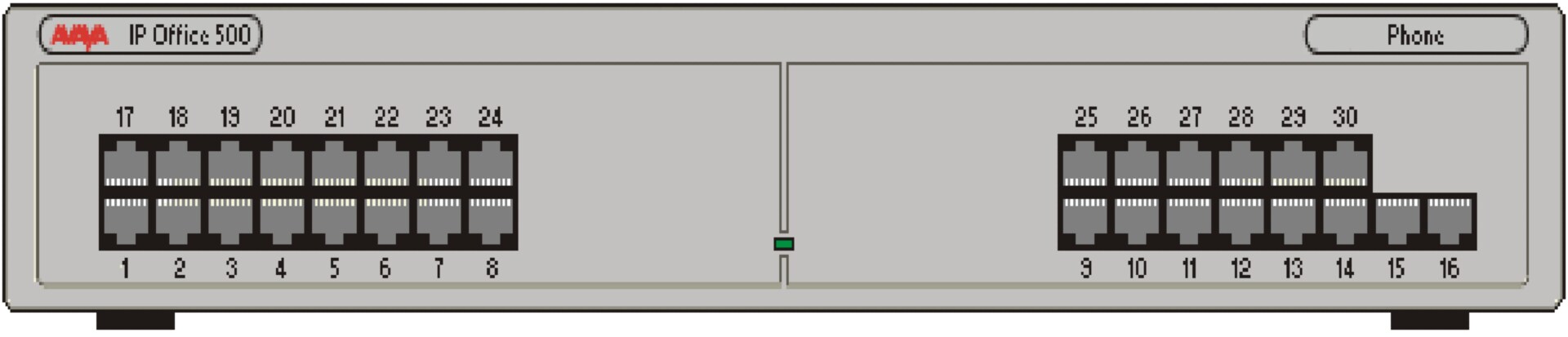 Avaya IP Office 500 - expansion module 12