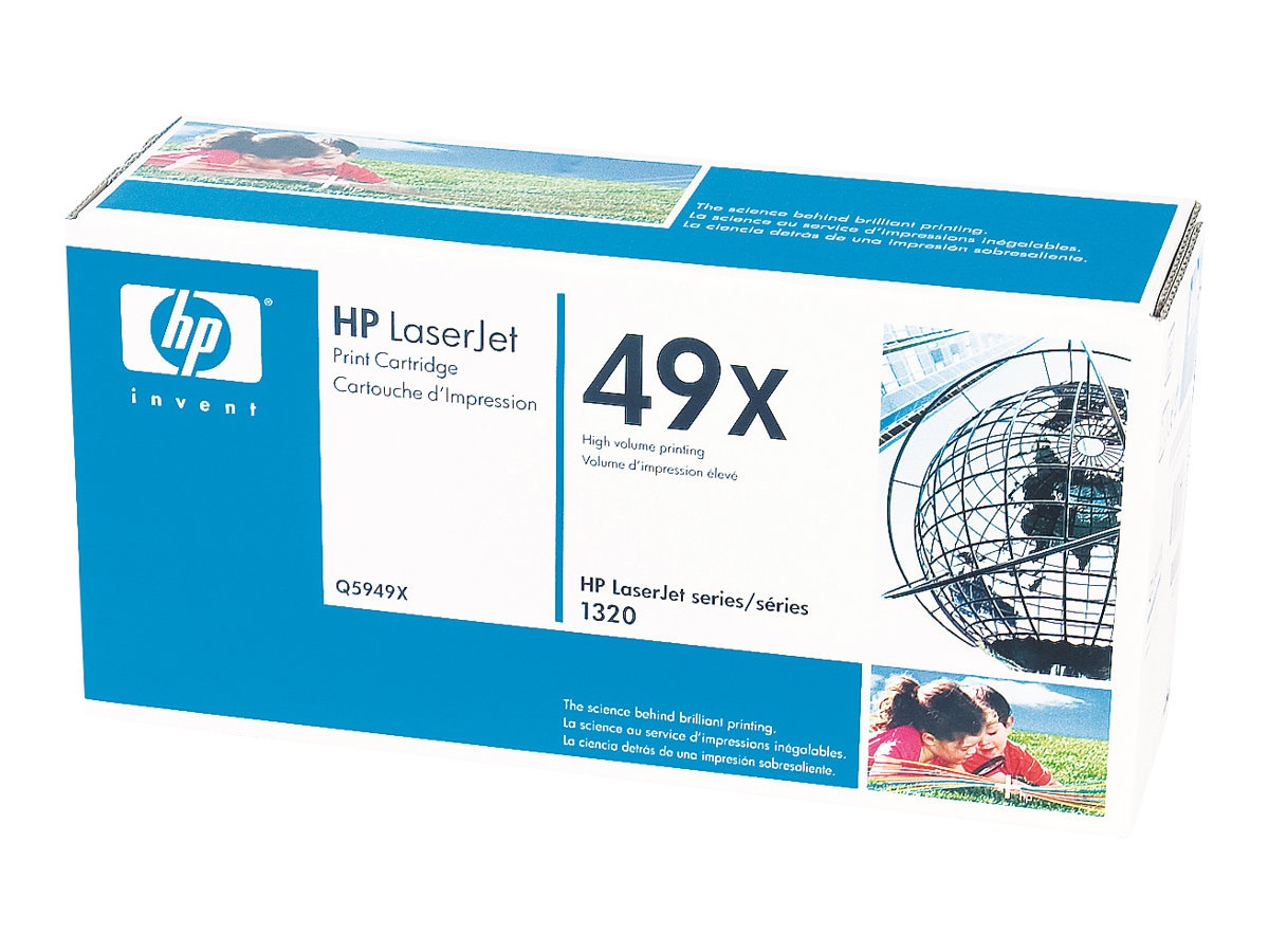 HP 49X (Q5949X) Original Laser Toner Cartridge - Single Pack - Black - 1 Ea