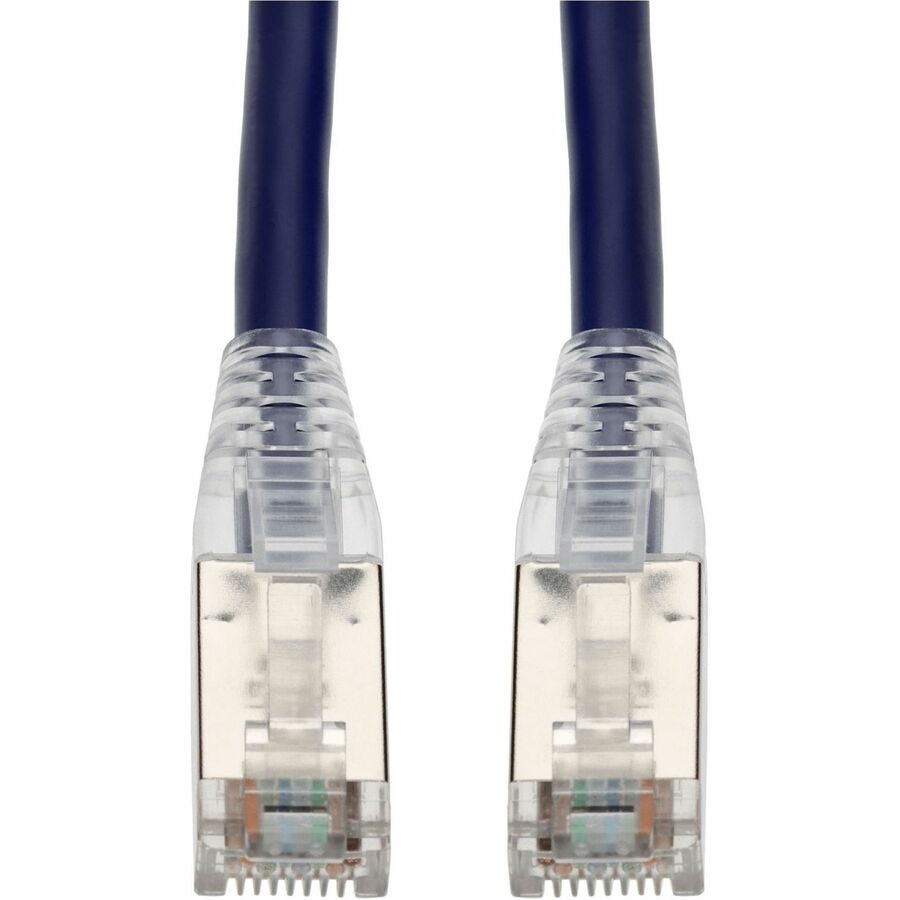 Proline 25ft Purple CAT 6 Shielded PVC Ethernet Cable Snagless Easy Clear B