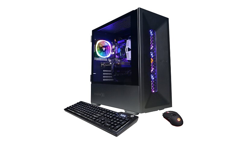 CyberPowerPC Gamer Xtreme GXi11240CPGV6 - tour - Core i5 12400F 2.5 GHz - 16 Go - SSD 500 Go, HDD 1 To