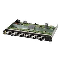 HPE Aruba 6400 48-port 1GbE Class 4 PoE v2 Module - switch - 48 ports - rac