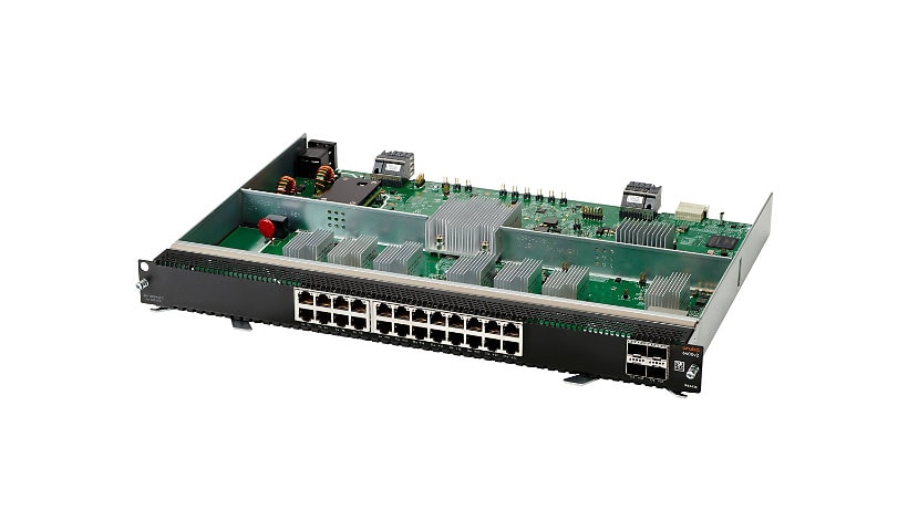 HPE Aruba 6400 24-port 10Gbase-T and 4-port SFP56 v2 - switch - 24 ports - rack-mountable