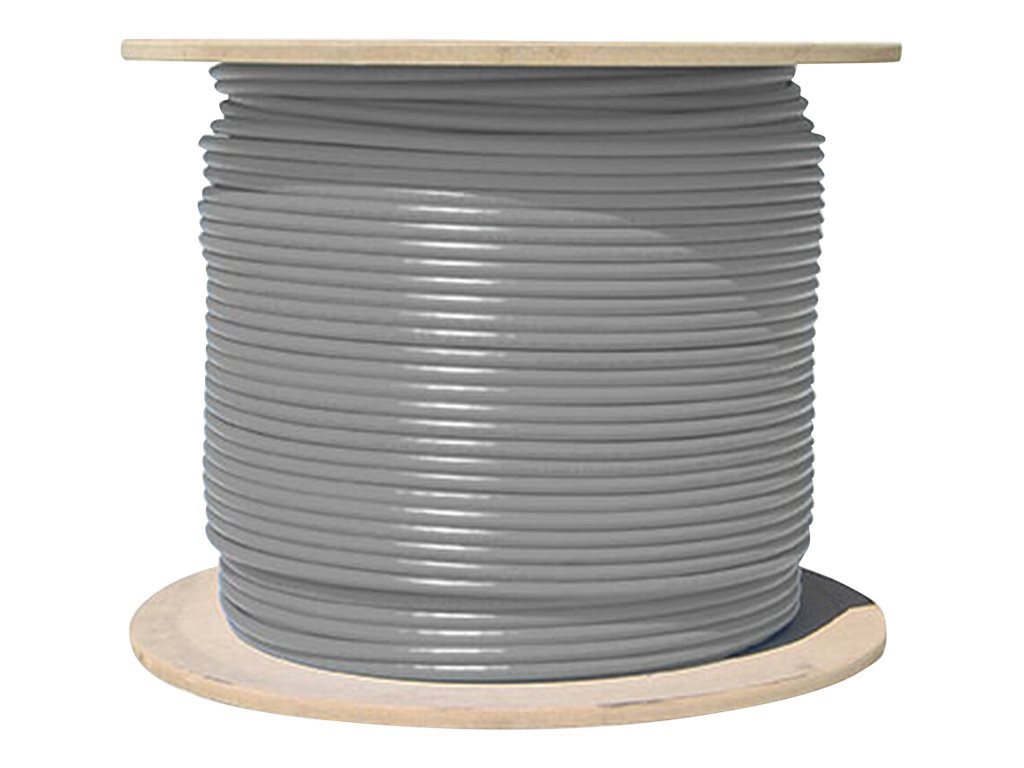 4XEM bulk cable - 1000 ft - gray